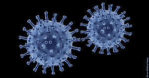 Symbolbild Corona-Viren
